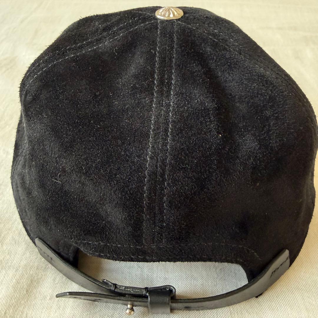 美品 LEATHER&SILVER MOTO レザーキャップ 黒 モトレザー - メルカリ