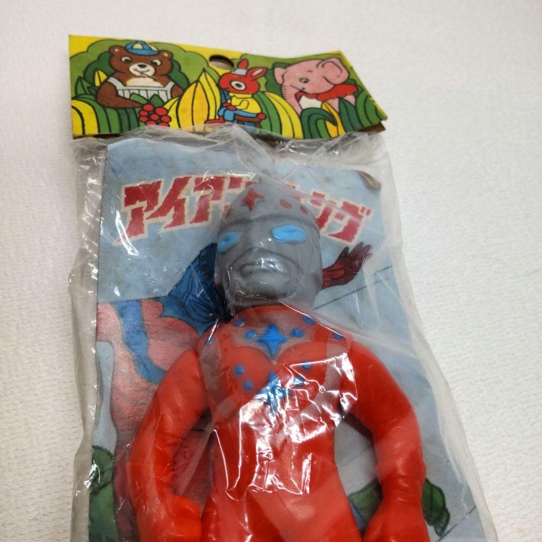 〈当時物・未開封〉パチソフビ アイアンキング デッドストック