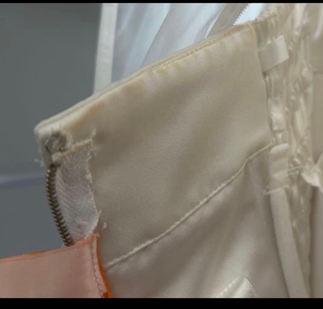 【メルカリ市限定半額出品】ウェディングドレス Aライン ロングトレーン