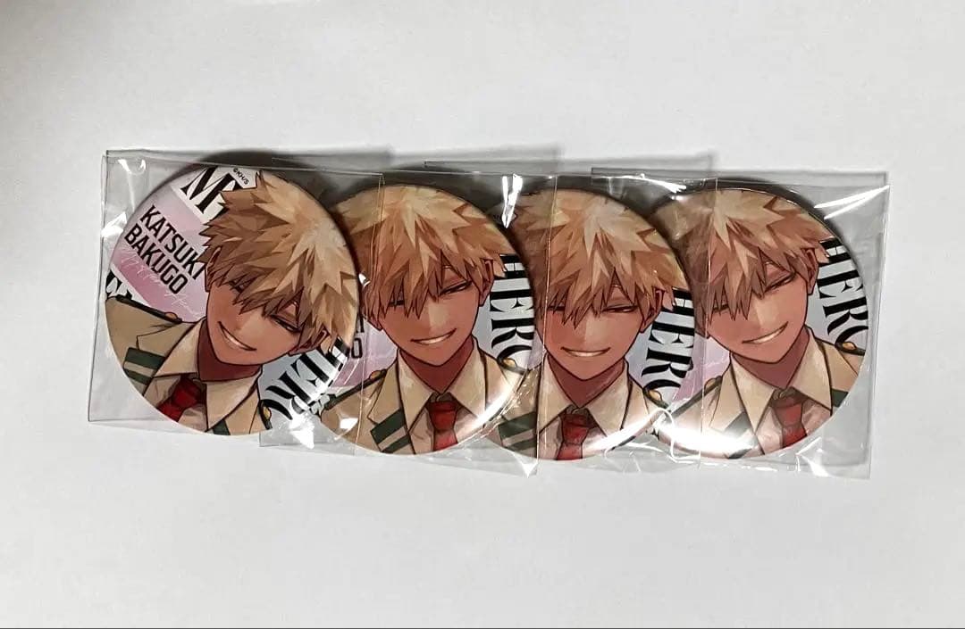 ヒロアカ ジャンプGIGA Spring 応募者全員サービス 缶バッジ 爆豪勝己