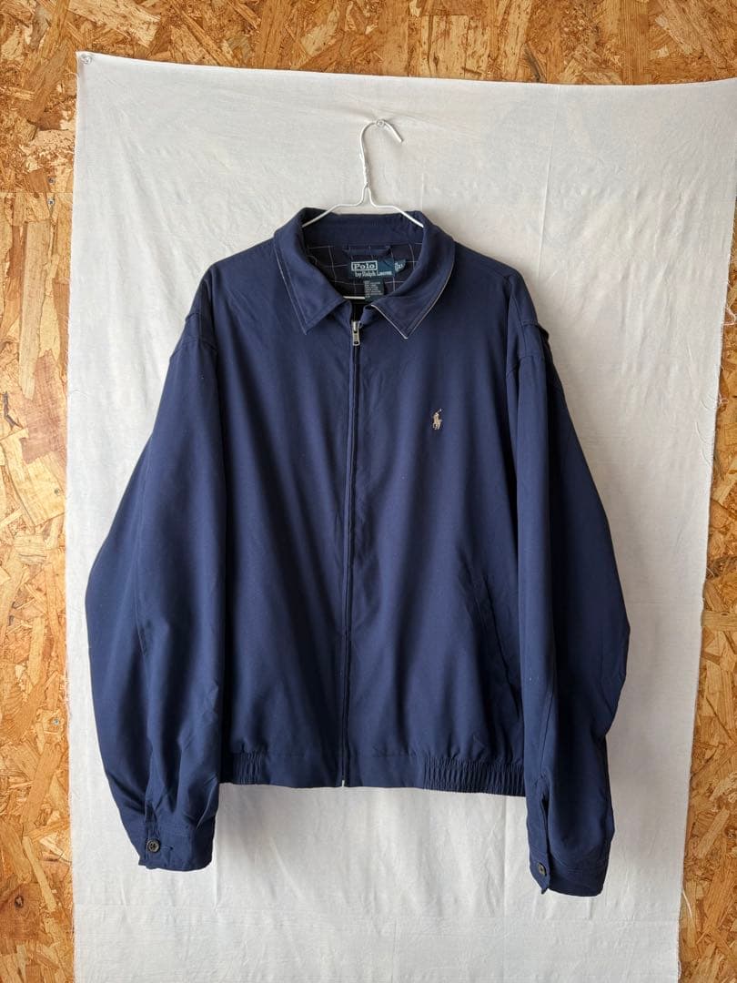 ポロバイラルフローレン スウィングトップ ネイビー XLサイズ
