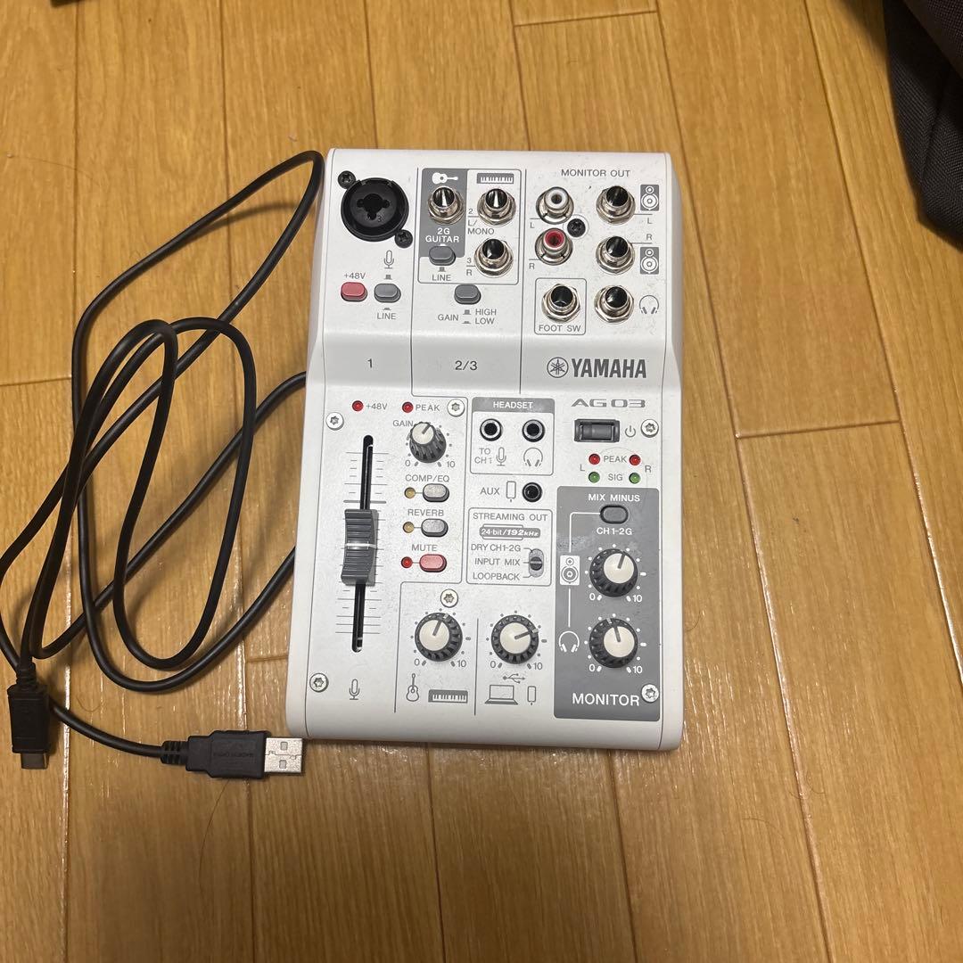 YAMAHA AG03 MK2 ライブストリーミングミキサー 割引