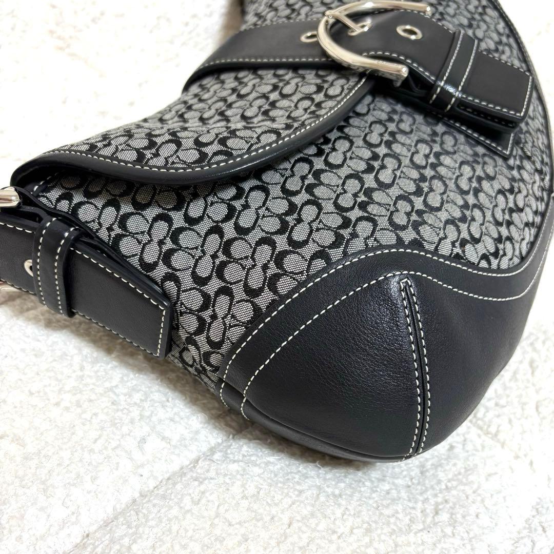 ユチャ COACH コーチ SOHO ワンショルダー バッグ シグネチャー