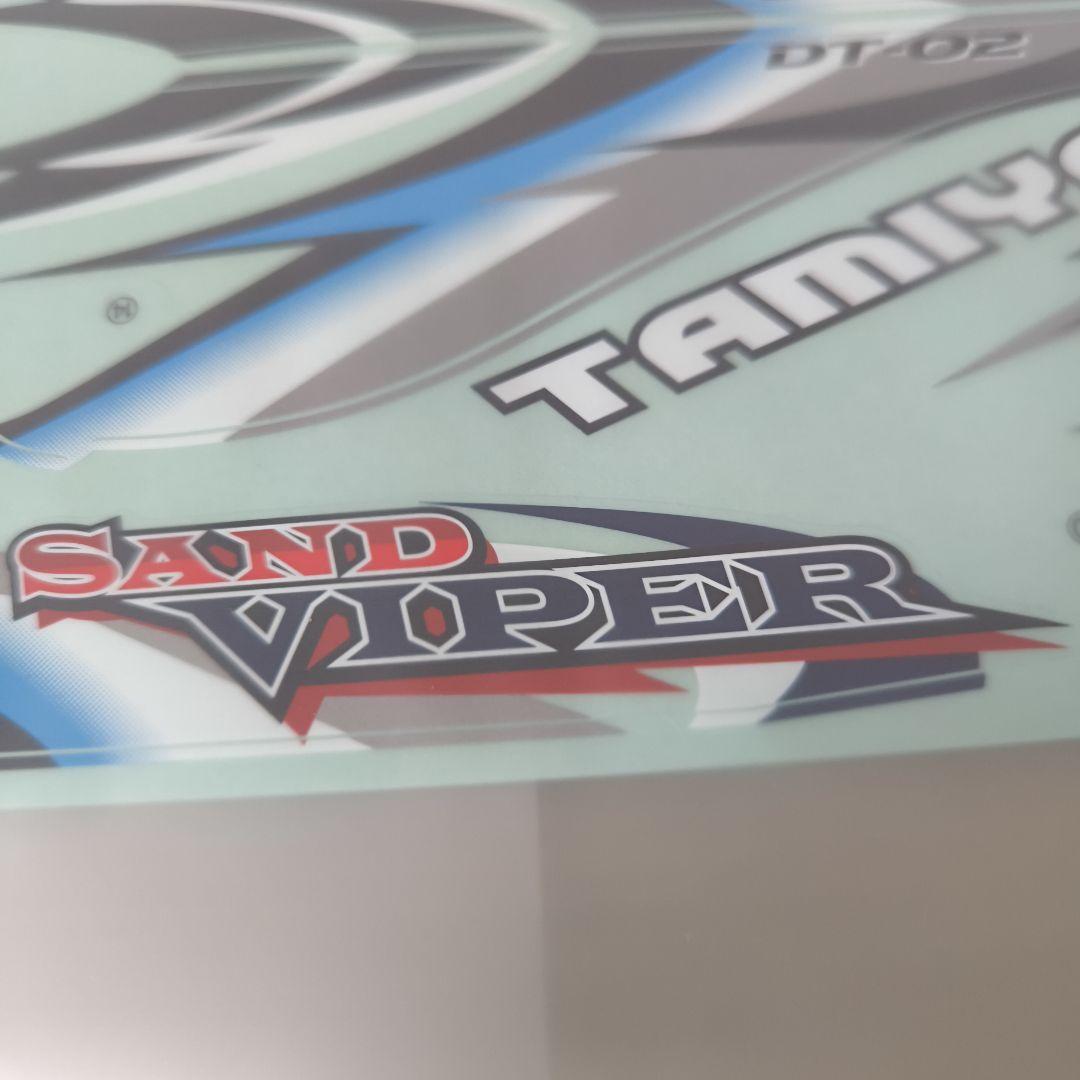 タミヤDT-02 サンドバイパー ボディ ステッカー タイヤ ホイール