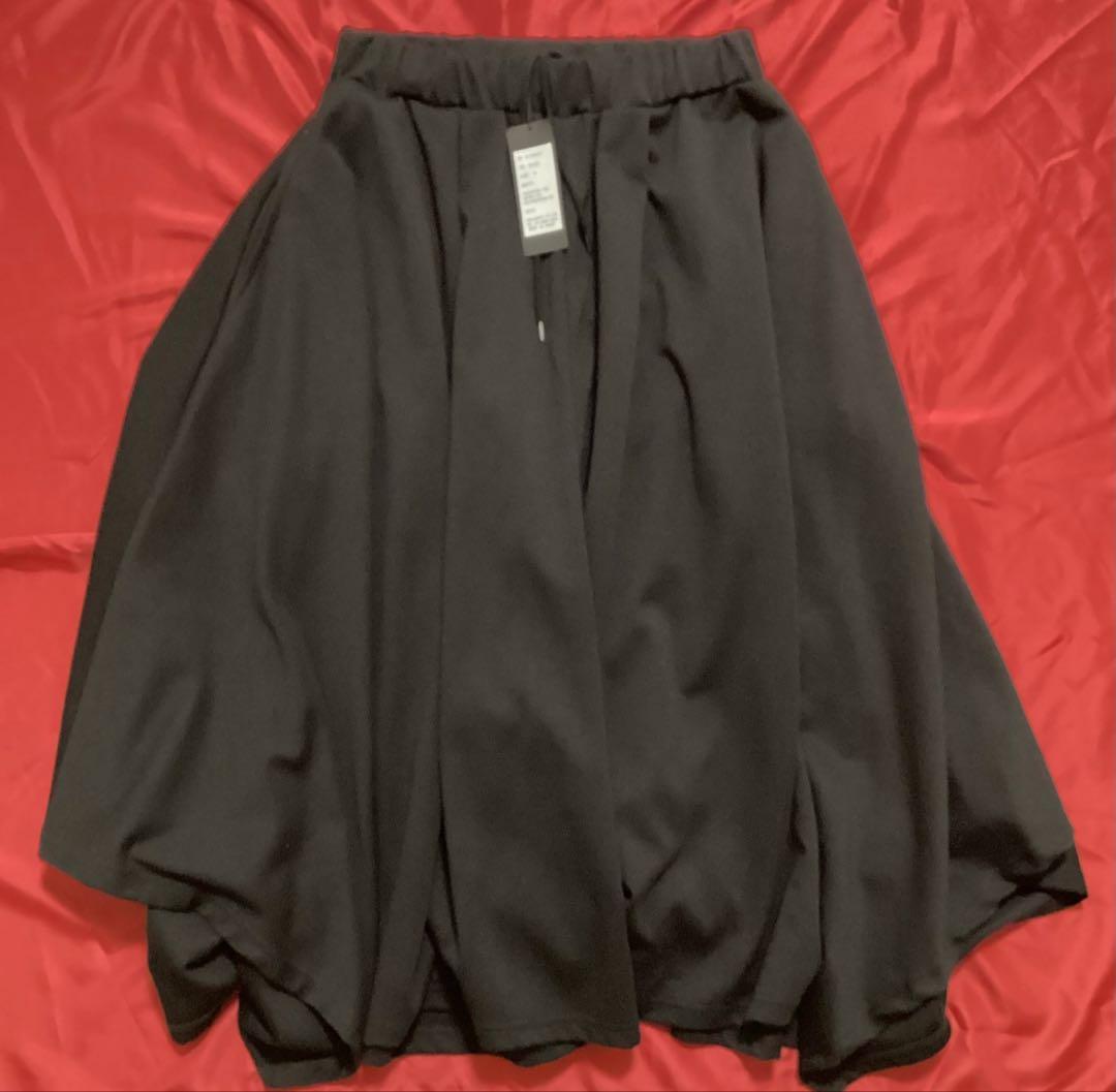 AS SUPER SONIC ブラック サルエルパンツ ガウチョパンツ