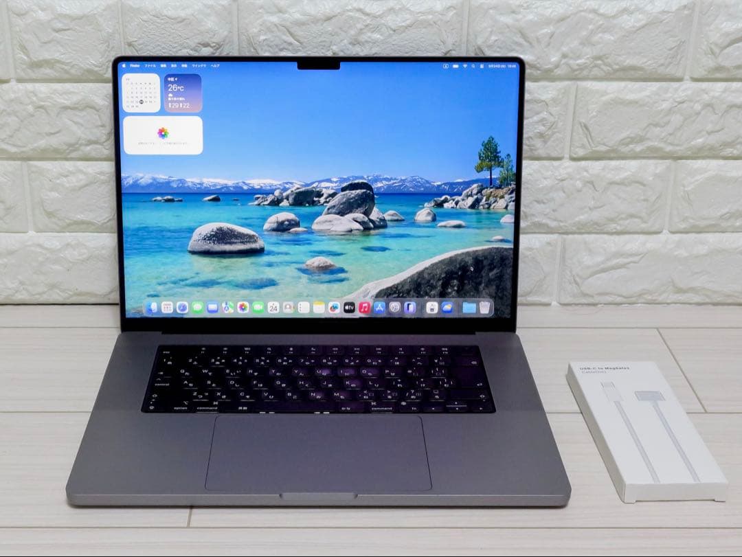 M1Pro 16インチ MacBookPro MK183J/A スペースグレイ