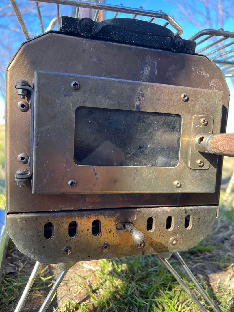 ポータブル薪ストーブ ステンレス製