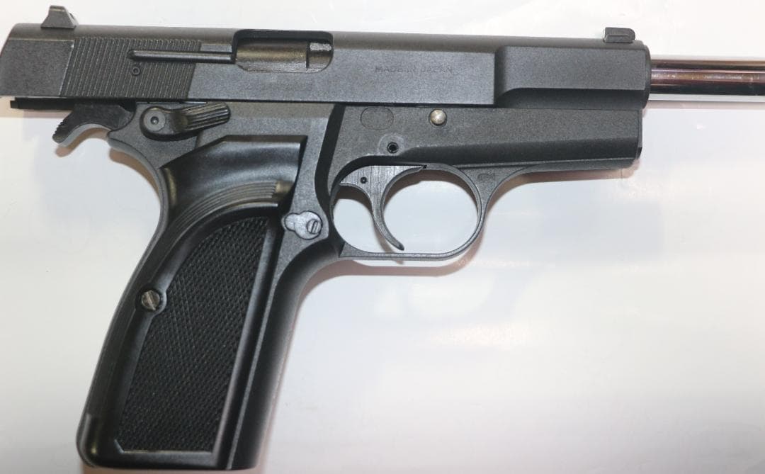 サン・プロジェクト製ABS樹脂ガスガン ブローニングHP MKⅢ JASG合法品