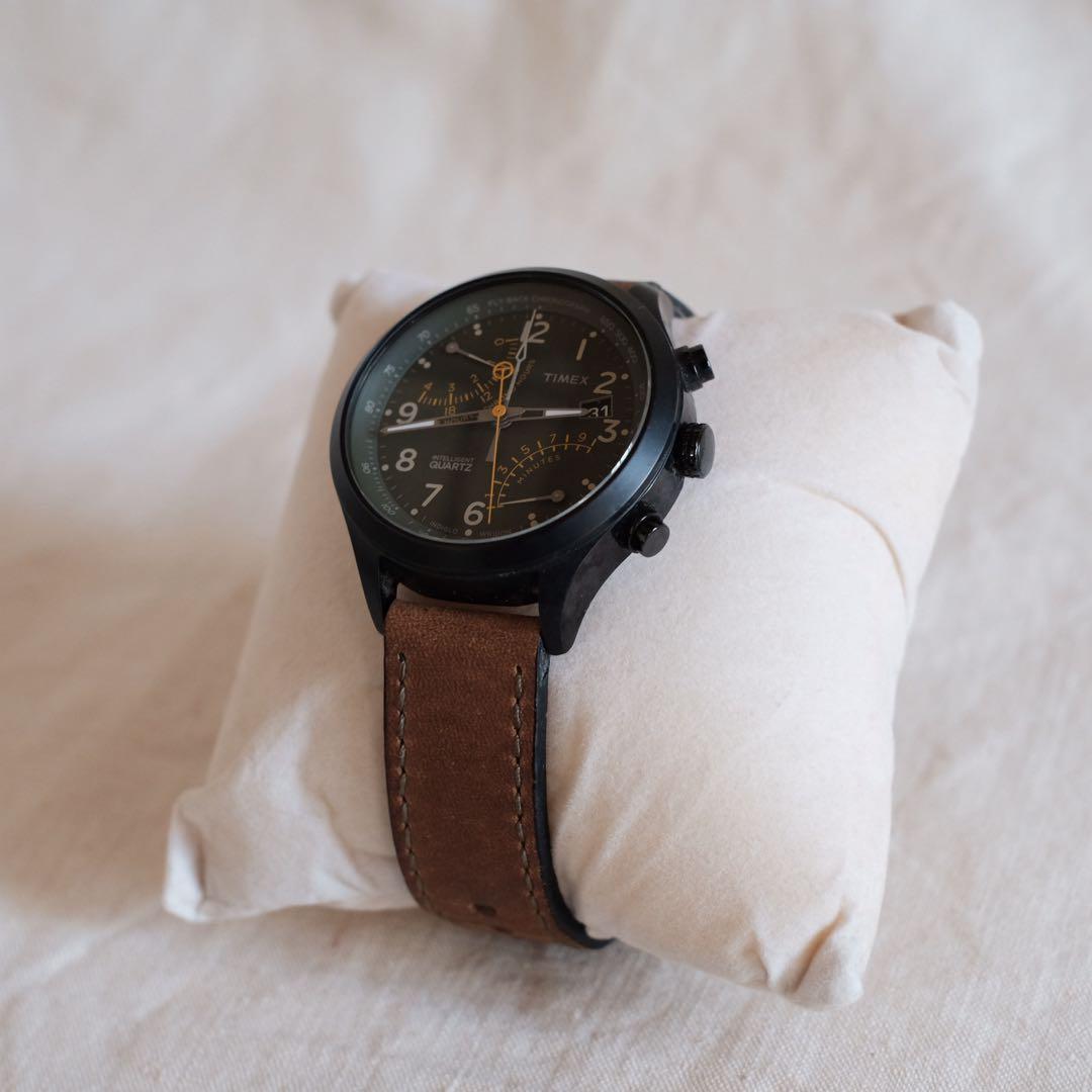 TIMEX インテリジェントクオーツ フライバック クロノグラフ　T2P381