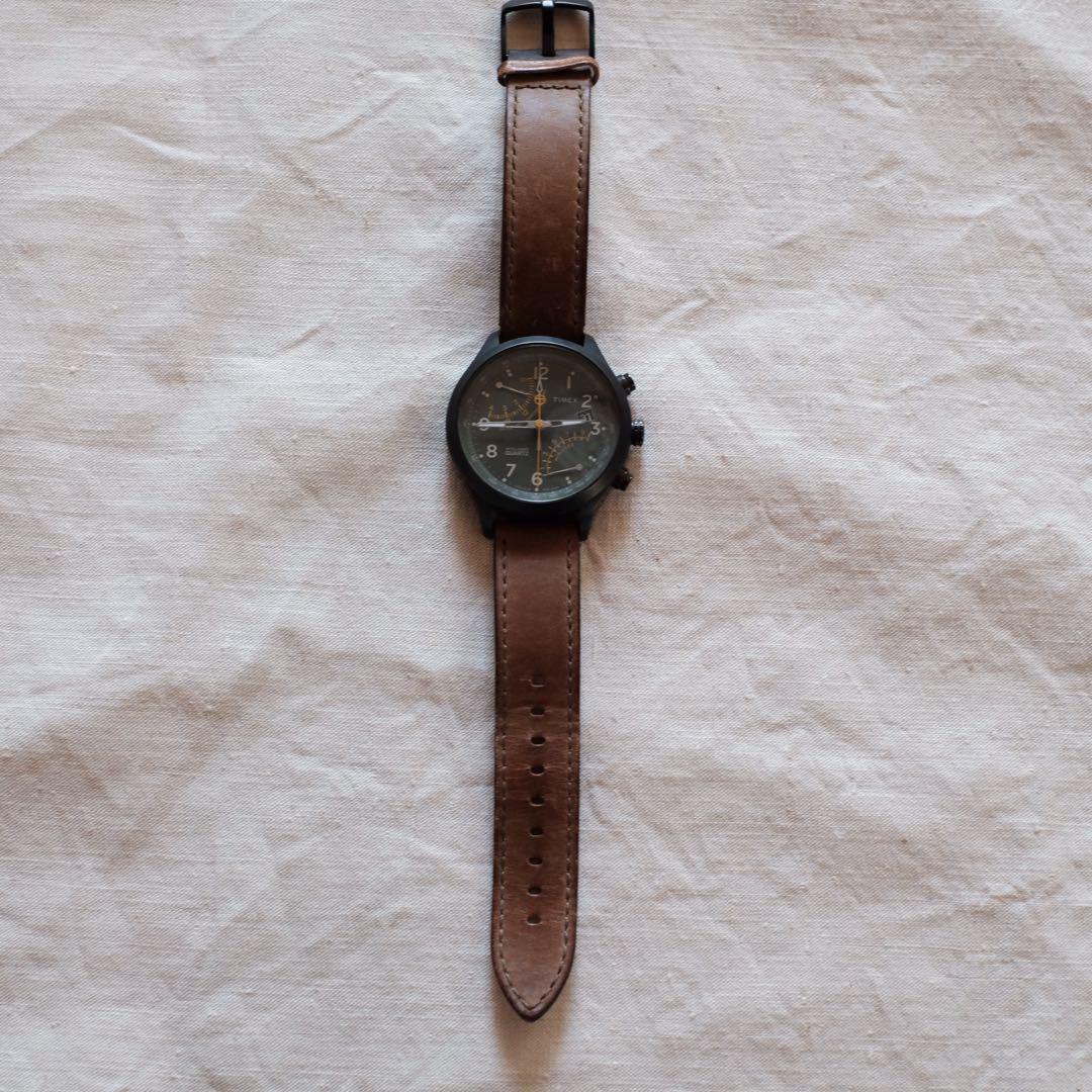 TIMEX インテリジェントクオーツ フライバック クロノグラフ　T2P381