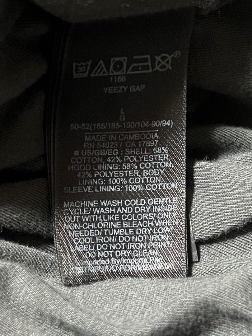 トップス YEEZY GAP Balenciaga Dove Hoodie \"Black\"