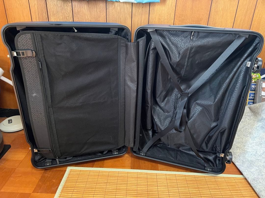 美品】ace ポリカーボネート キャリーケース 91L 74×52×30cm