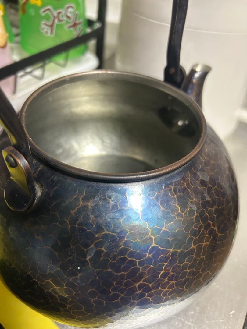 玉川堂 紫金色湯沸 ヤカン 高級茶道の通販はau PAY マーケット - 輸入