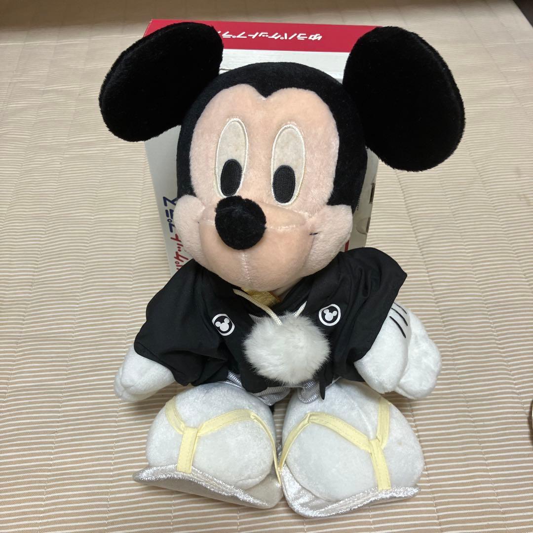 ディズニー ミッキー & ミニー 和装ぬいぐるみ ウェディング 袴 白無垢