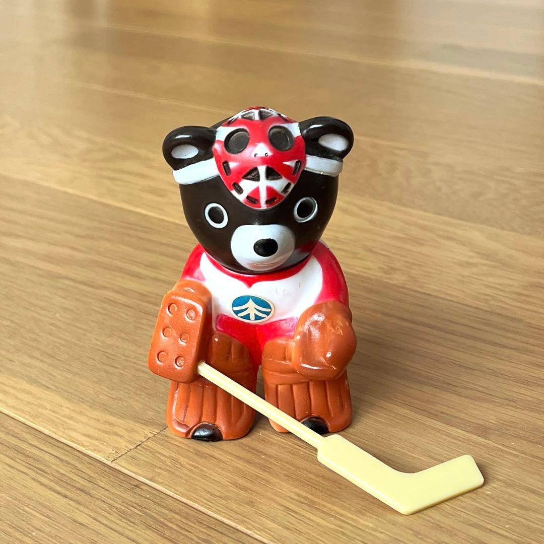 昭和レトロ 貯金箱 たくぎん たくちゃん 北海道拓殖銀行 ソフビ - メルカリ