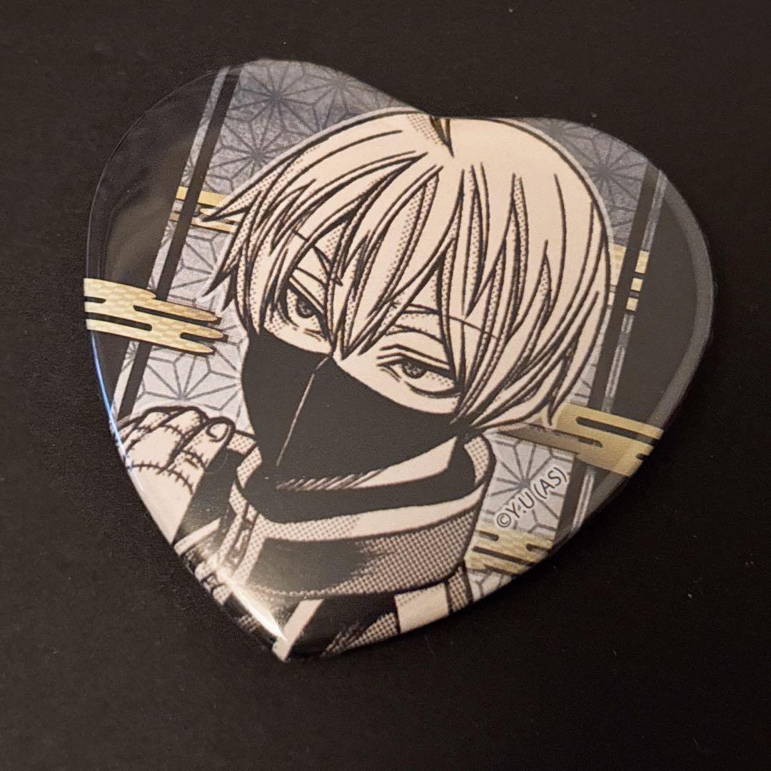 桃源暗鬼 ハート缶バッジ 皇后崎迅 - メルカリ