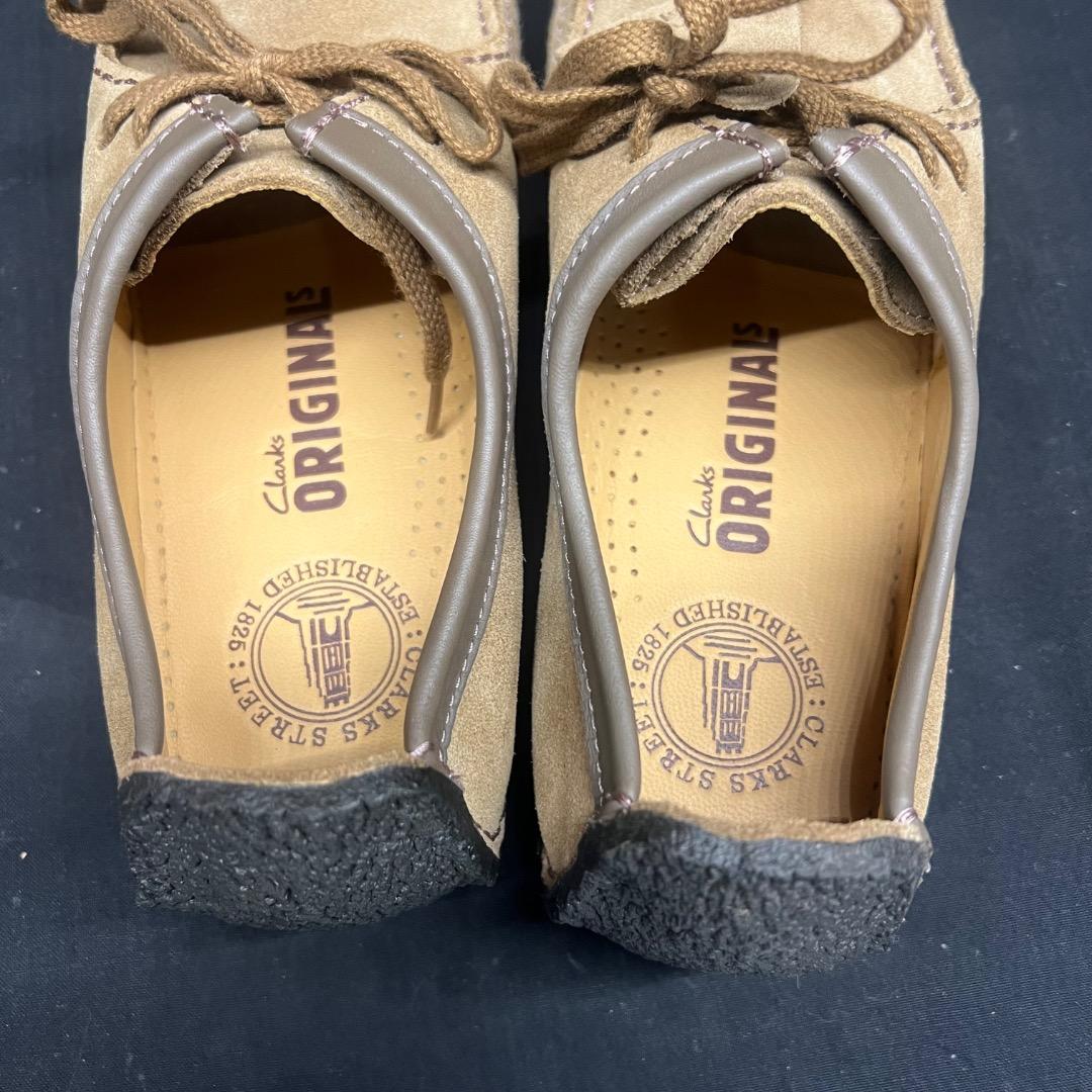 〇T上1042 未使用 クラークス ワラビー ナタリー 25.5 スエード