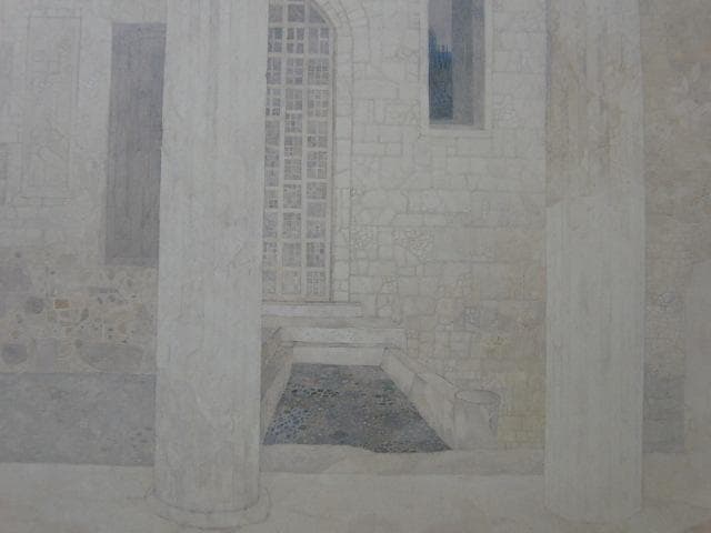 坂本幸重、【海】、希少な額装用画集より、新品額装付、状態良好