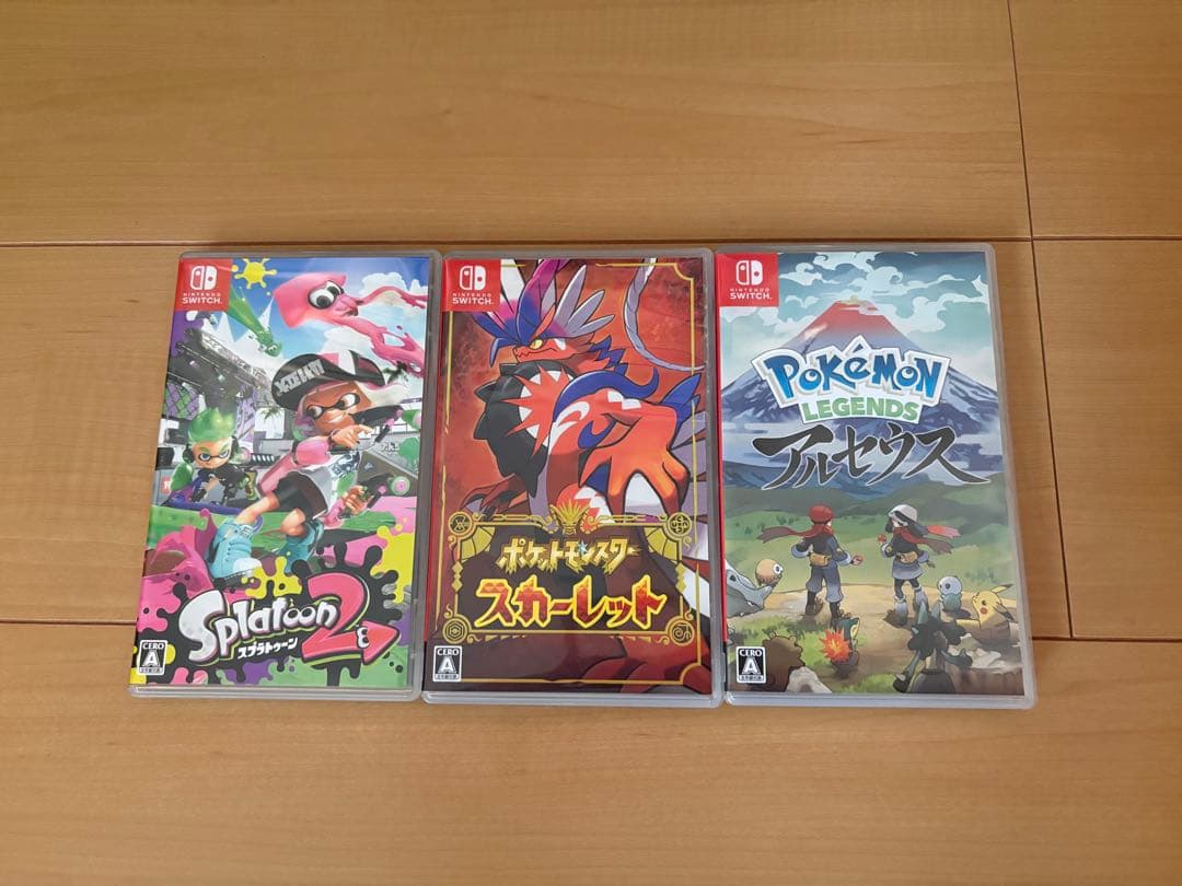 Nintendo Switch 本体・ソフト3本セット