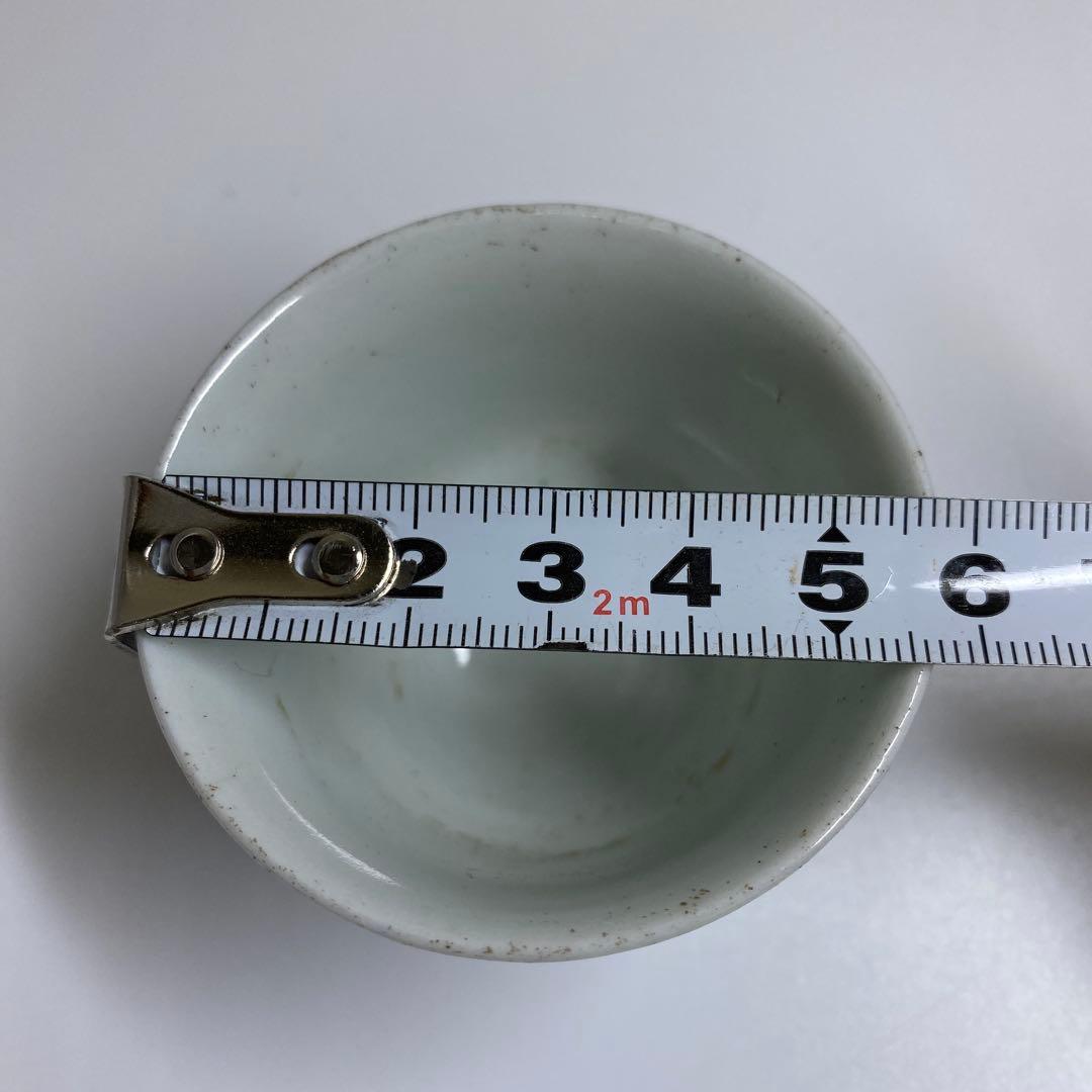 中国明時代　古染付　煎茶碗　直径6㎝　トコヒ　東な7-0325☆2F