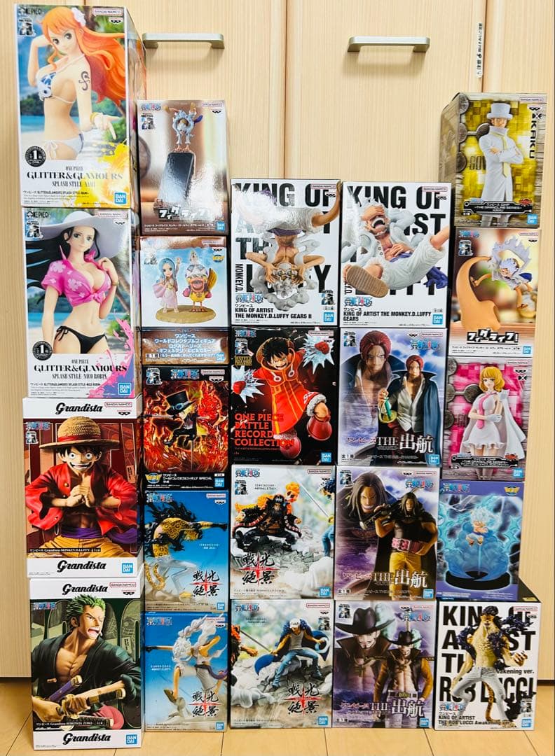 年始セール　プライズ　ワンピース　フィギュア　まとめ売り