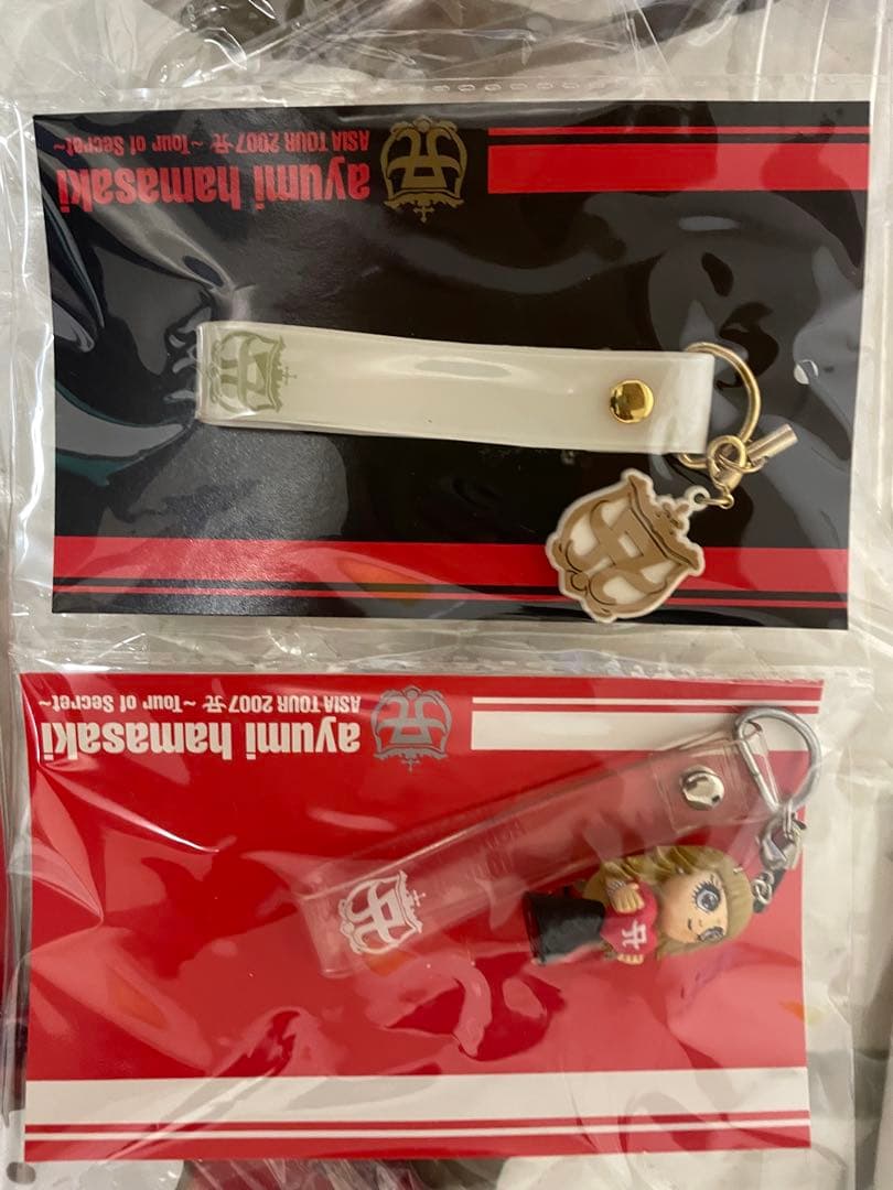 浜崎あゆみ ASIA TOUR 2007 A バッグ、ストラップ、ミラー、ライト