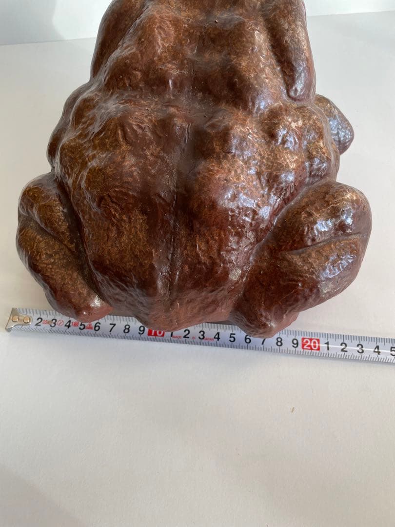 【木村長十郎友敬】蛙　カエル　細工物　縁起物　置物　飾り物