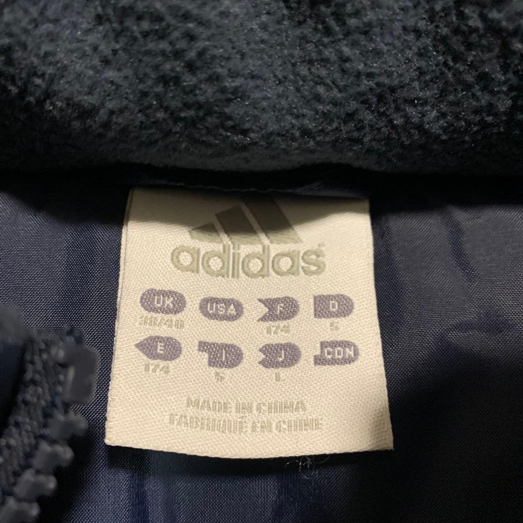 【アディダス】極美品✨アルゼンチン代表ベンチコート　L ネイビー　2000年代