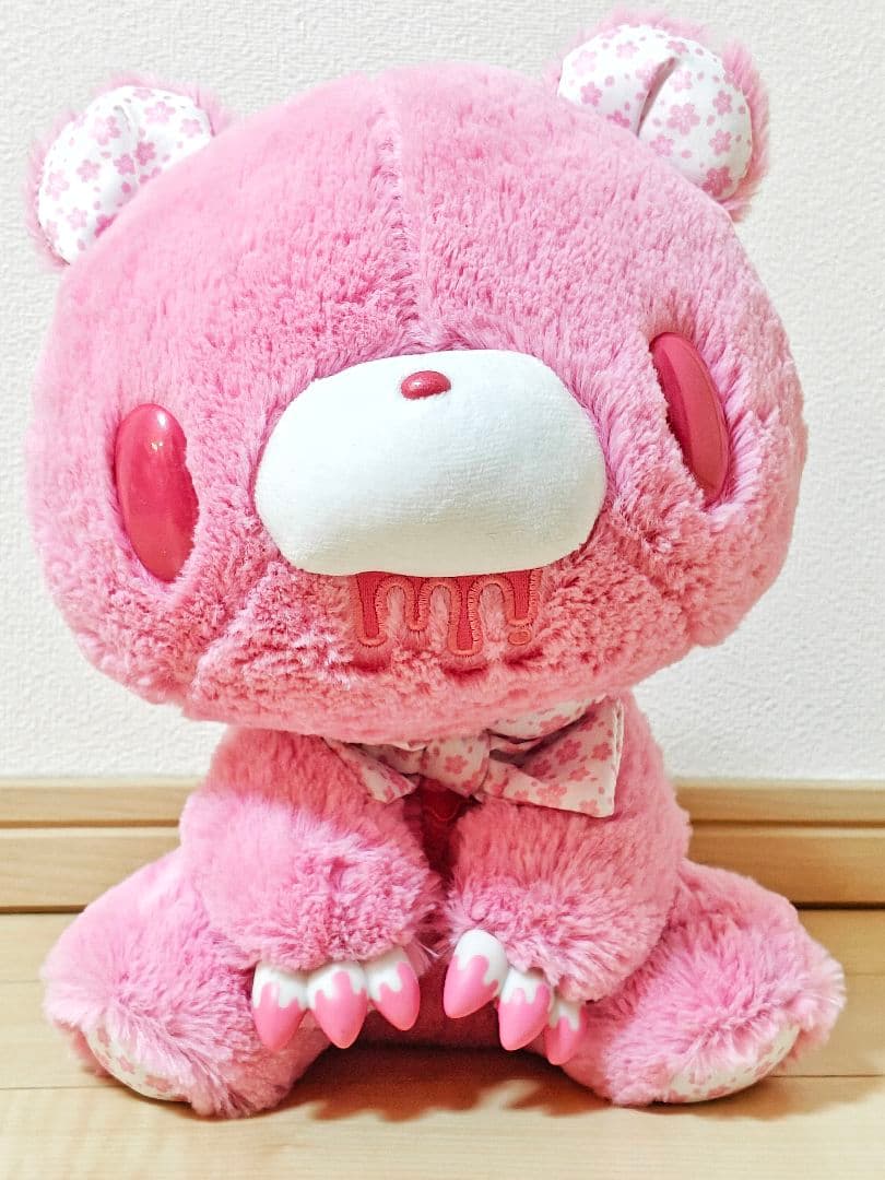 タグ付 いたずらぐまのグル〜ミ〜 ぬいぐるみ 4体セット ピンク チャックスGP