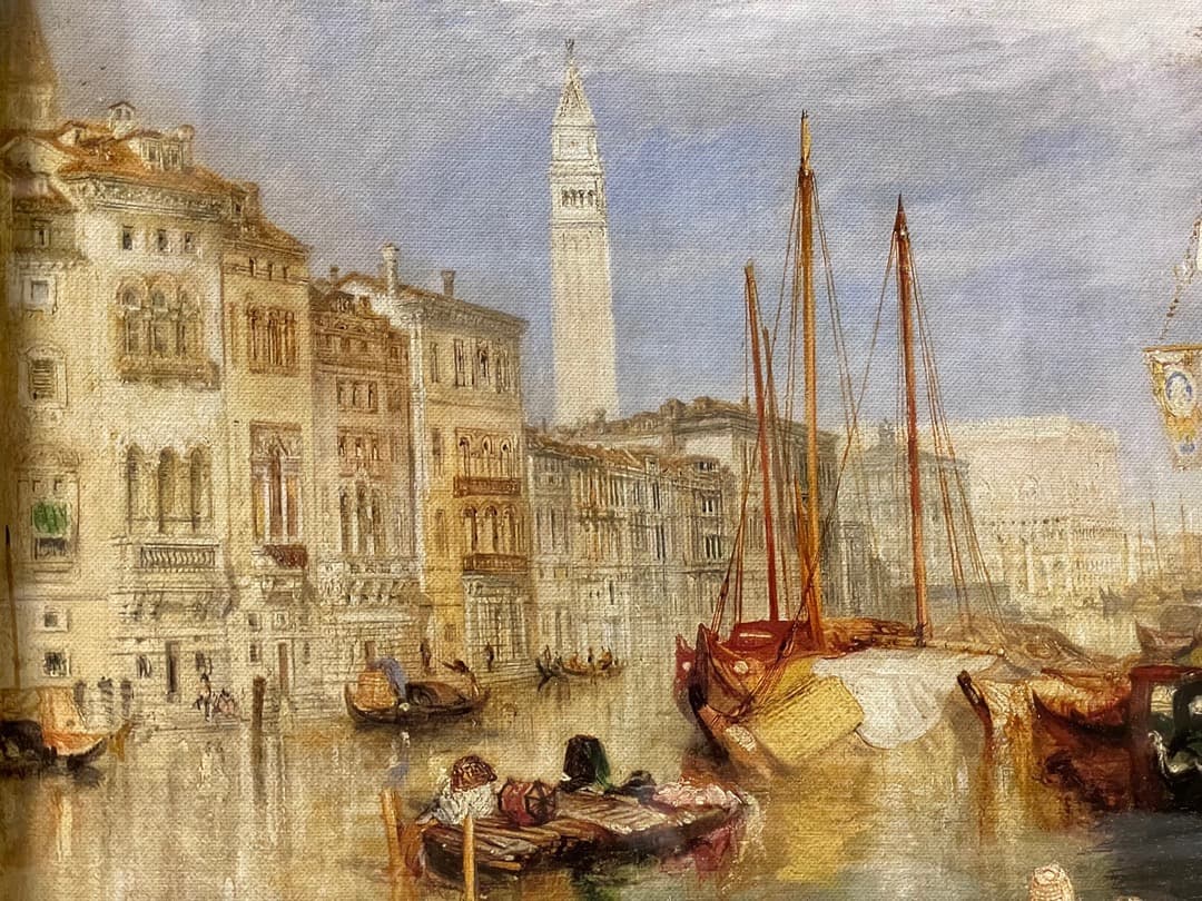 大運河、ヴェネチア【ジョゼフ・マロード・ウィリアム・ターナー】　名画