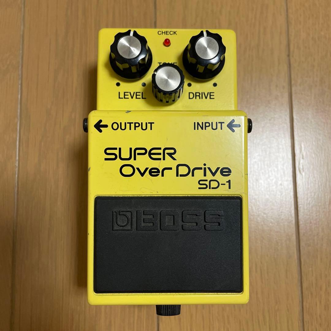 美品 箱付き BOSS SUPER OverDrive SD-1 エフェクター Boss SD-1 Super Overdrive Pedal | Warm Distortion for Blues & Rock