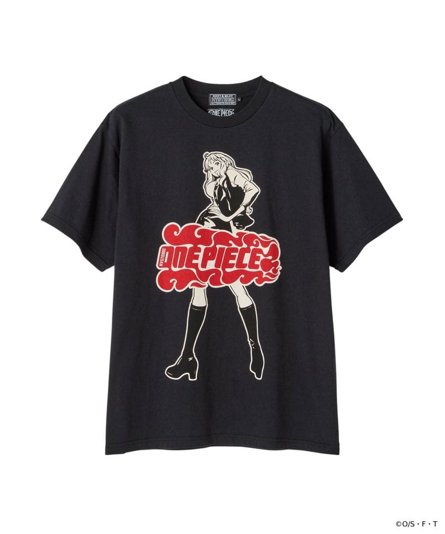 新品ヒステリックグラマーワンピースコラボナミONEPIECETシャツL黒