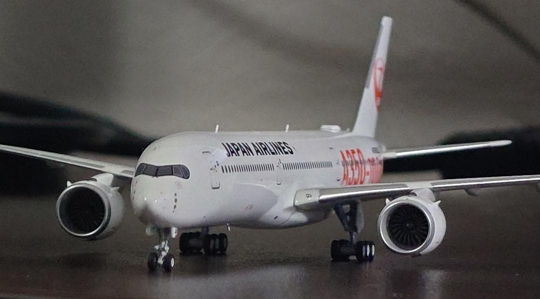 NG MODEL JAL A350-1000 2号機 1/400 ダイキャスト NG Models 1:400 Japan Airlines (JAL) A350-1000 JA01WJ with red