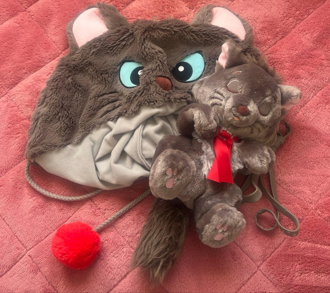 ベルリオーズ ファンキャップ ディズニー ショルダーバッグ ぬいぐるみ