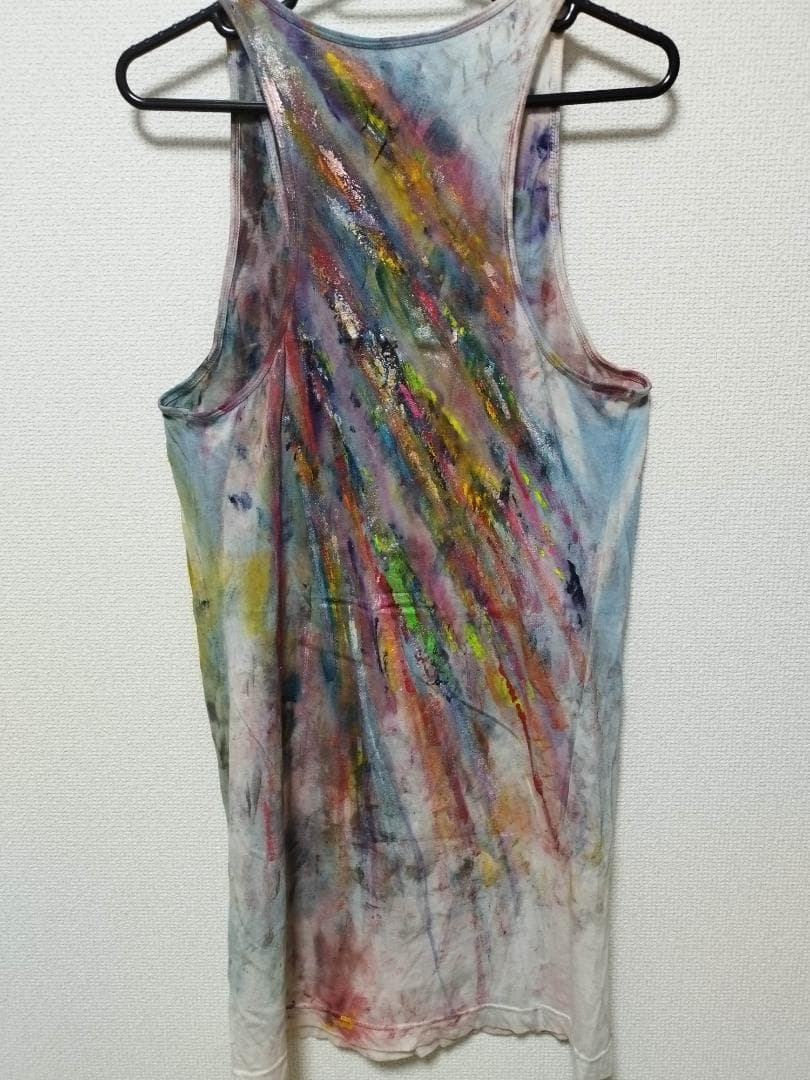 未使用】LGB タンクトップ ペイント 1点物 限定品
