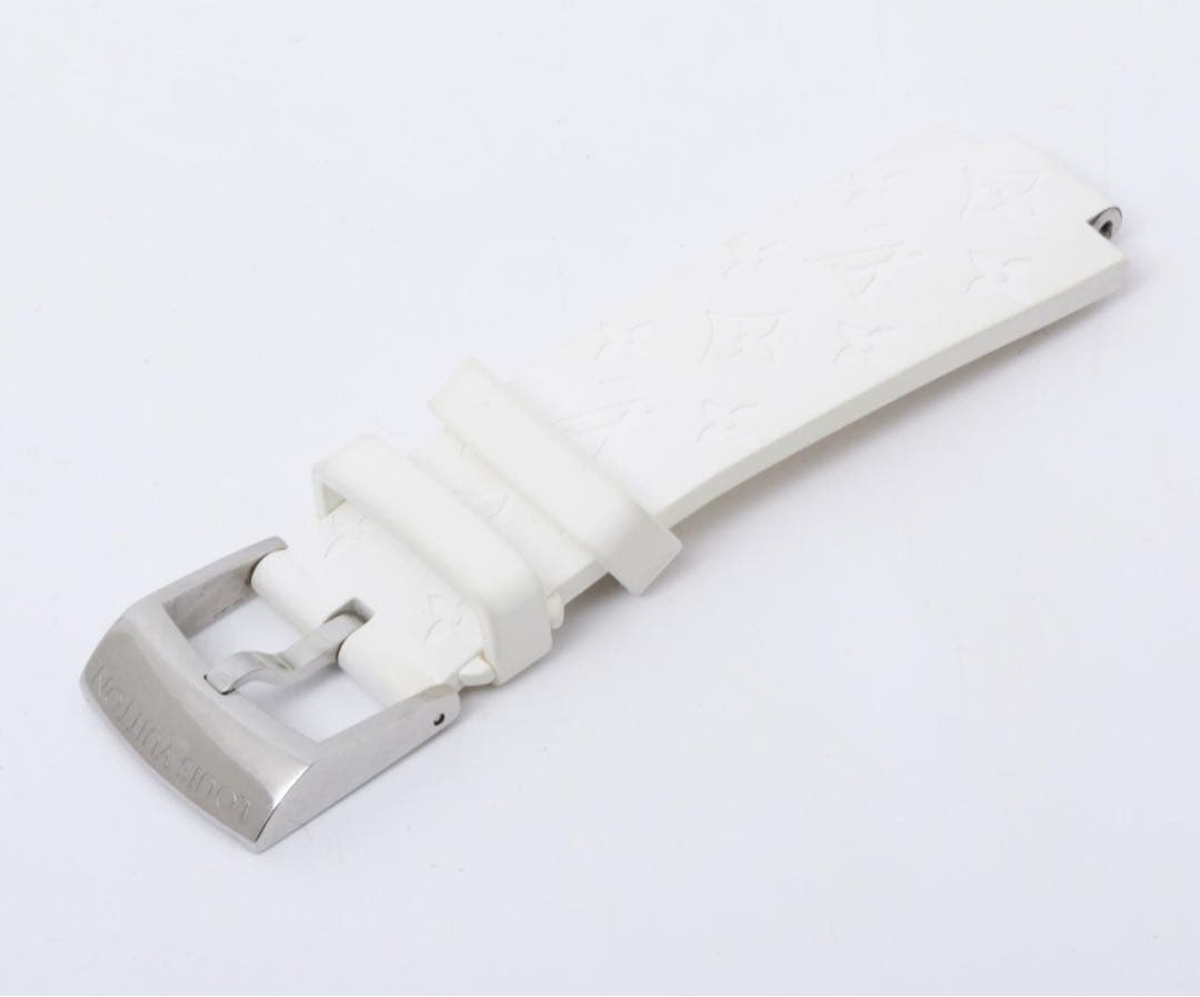 ルイヴィトン　時計用ベルト　白　美品