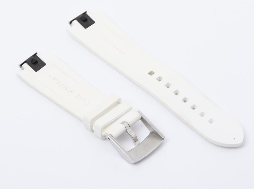 ルイヴィトン　時計用ベルト　白　美品