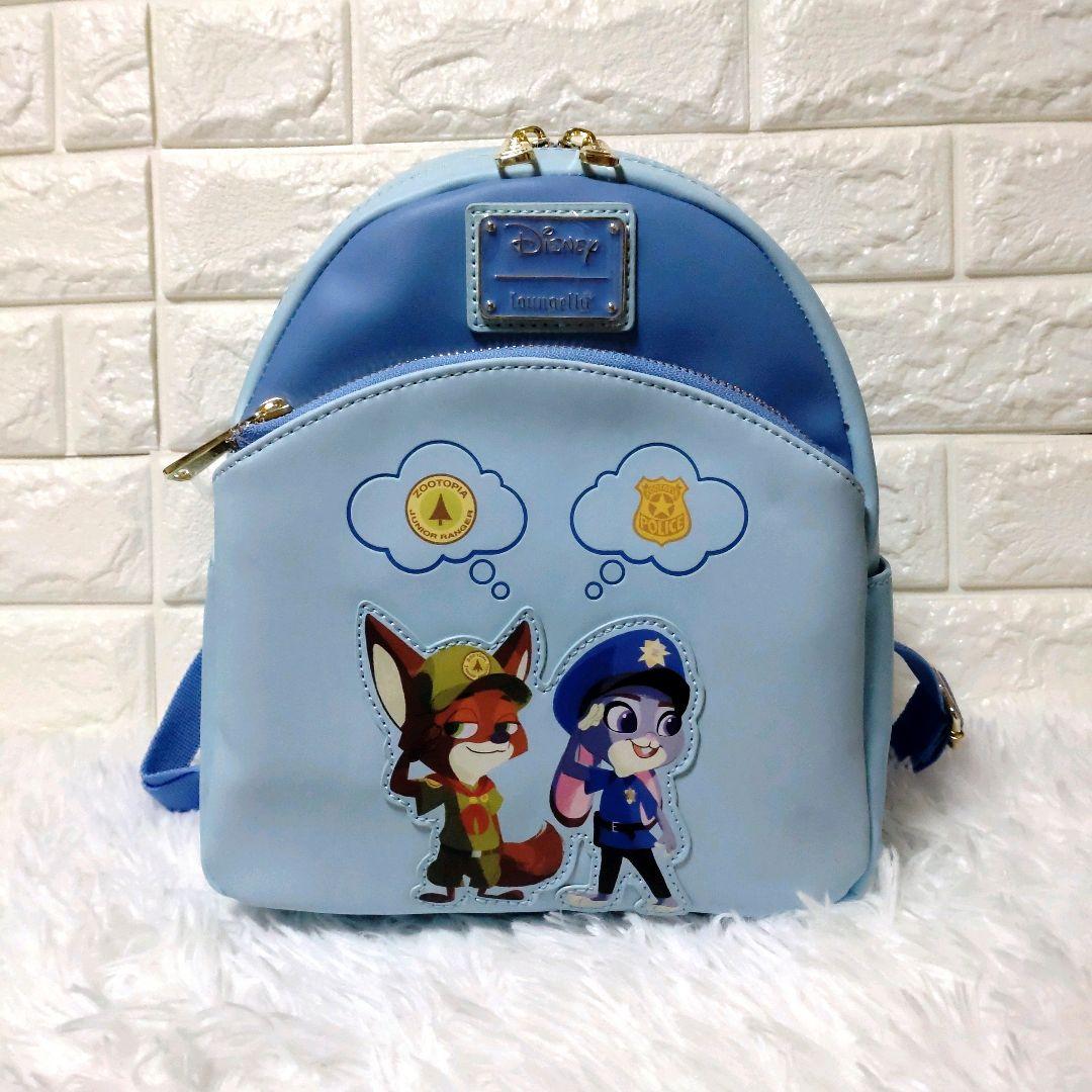 新品】【タグ付】 ディズニー Loungefly ラウンジフライ ズートピア