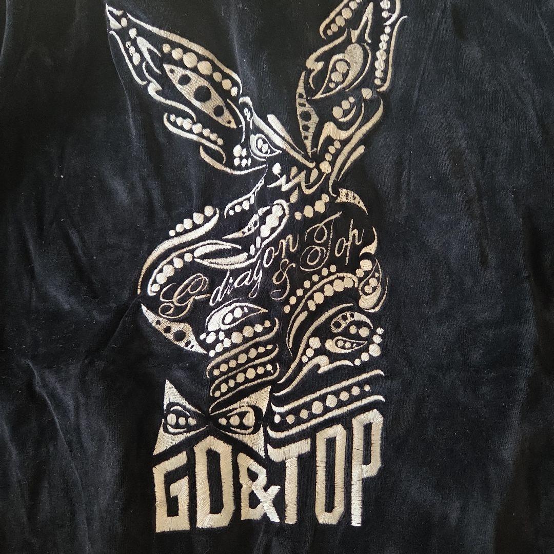 GD&TOP 公式ベロアパーカー黒BIGBANG ジヨンG-DRAGONスエット - メルカリ