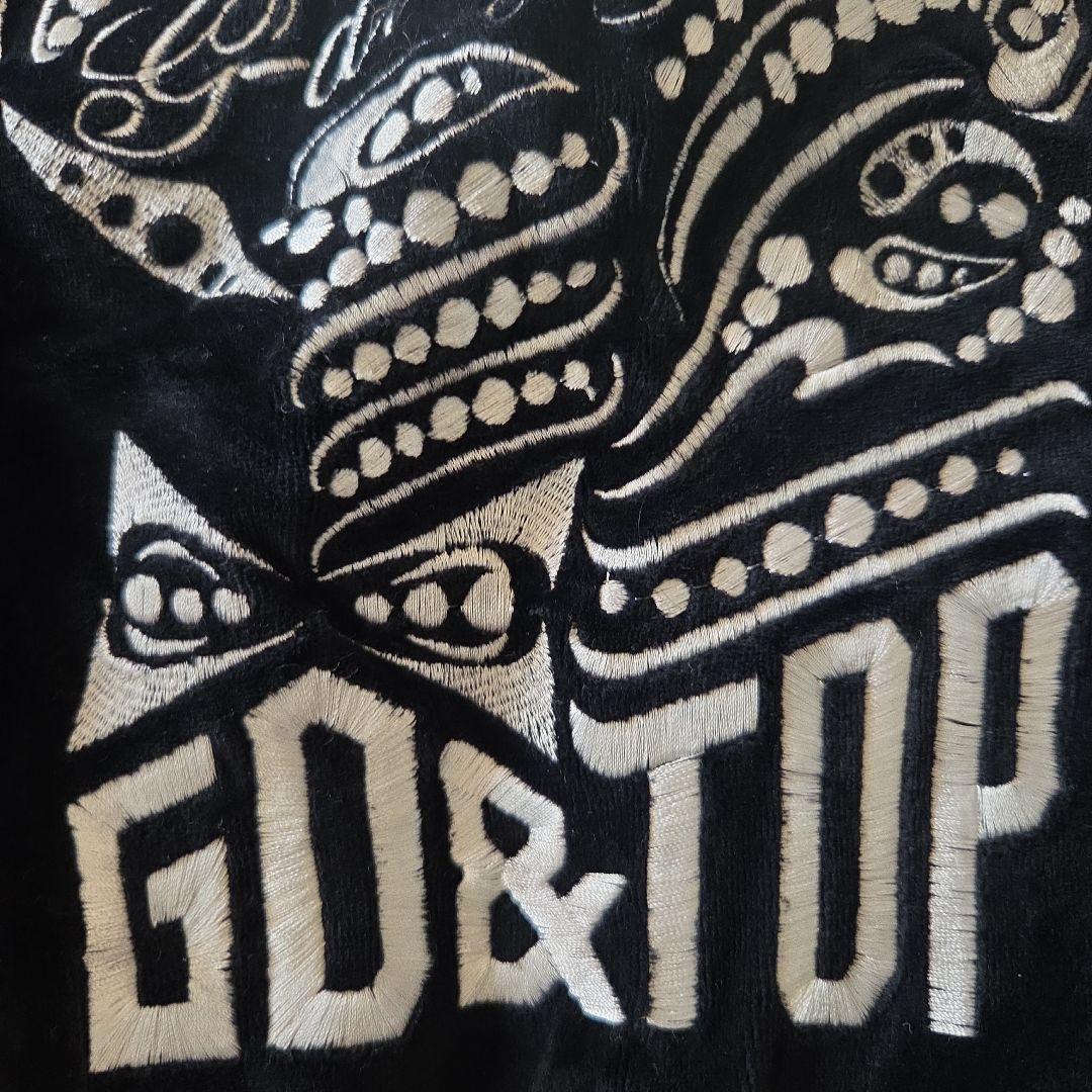 GD&TOP 公式ベロアパーカー黒BIGBANG ジヨンG-DRAGONスエット - メルカリ