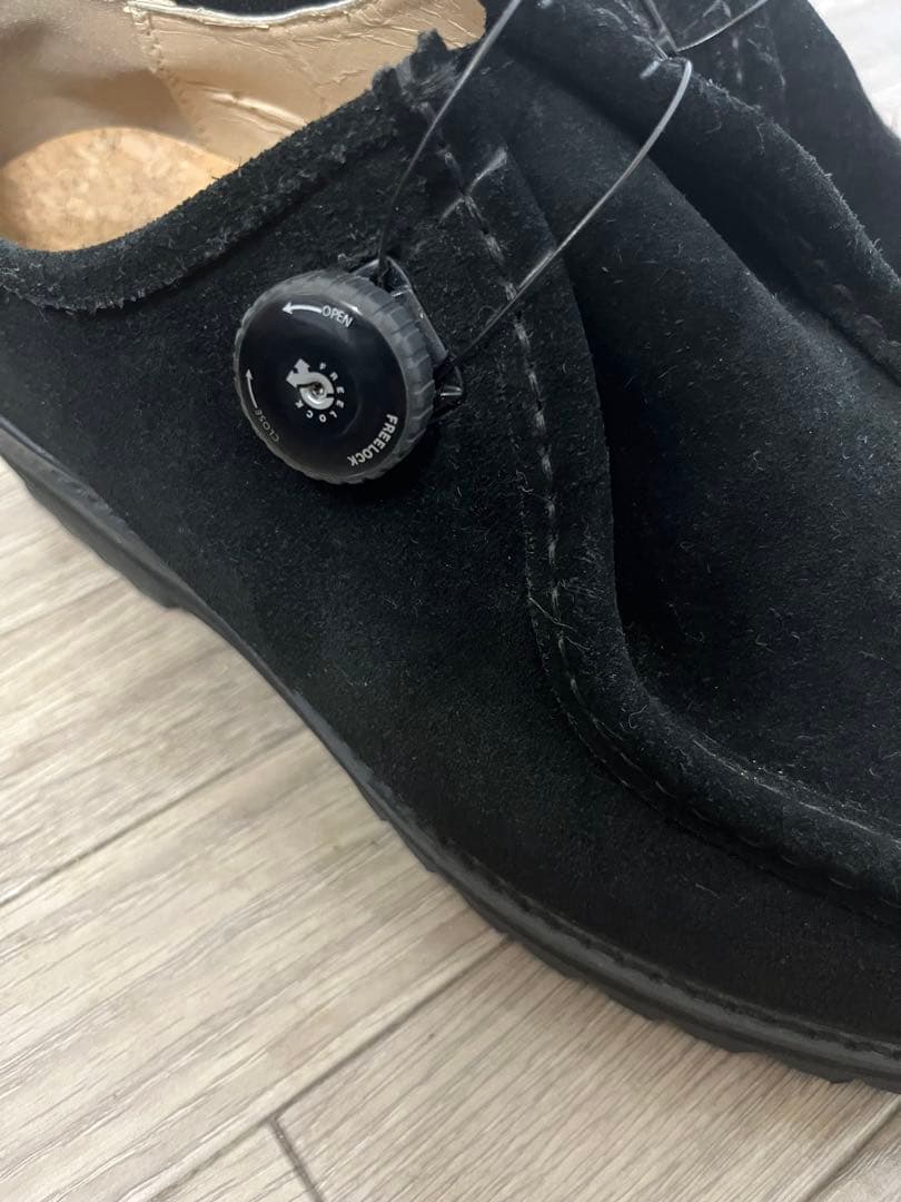 pg knock ブラック スエード モカシン 42 playground