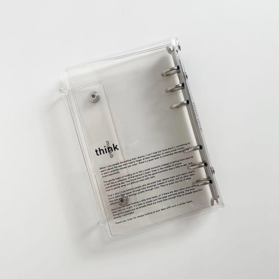 早い者勝ち　韓国　貯金　バインダー　カバー　A6 diarium 推し活 3