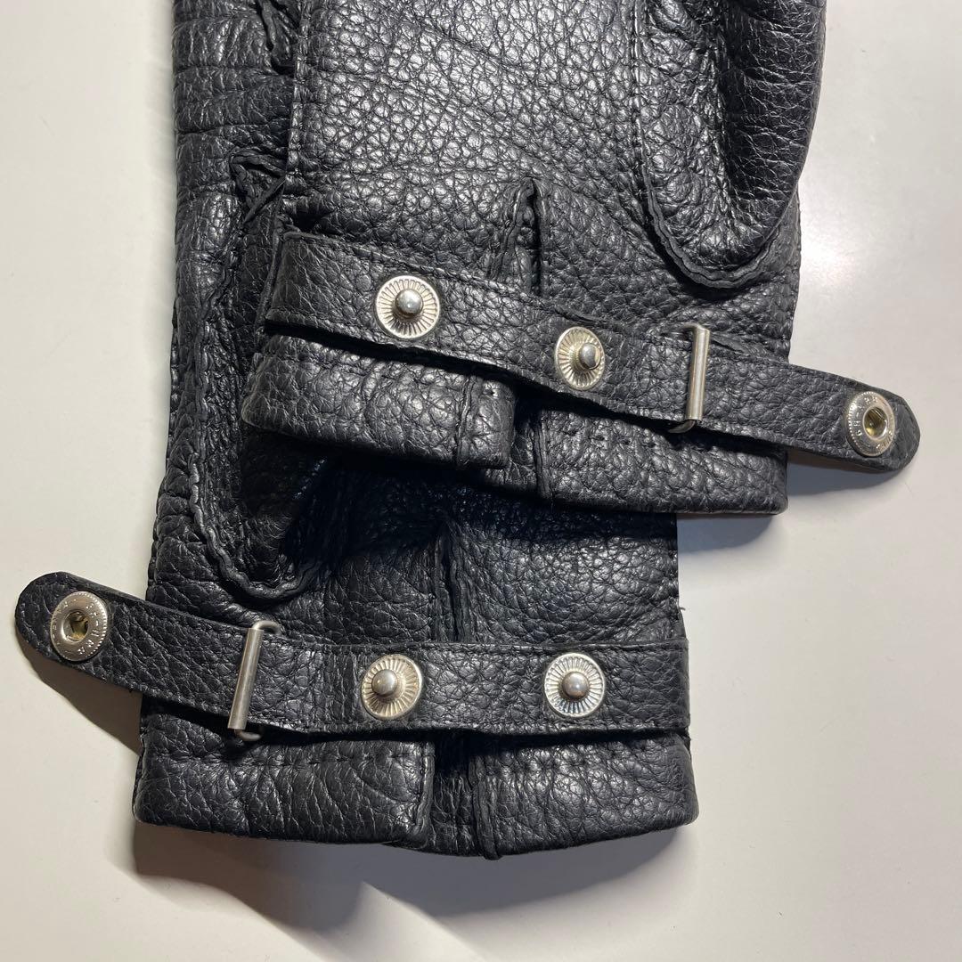 デンツ ペッカリー ブラック ハンプトン カシミア製ライニング Hampton