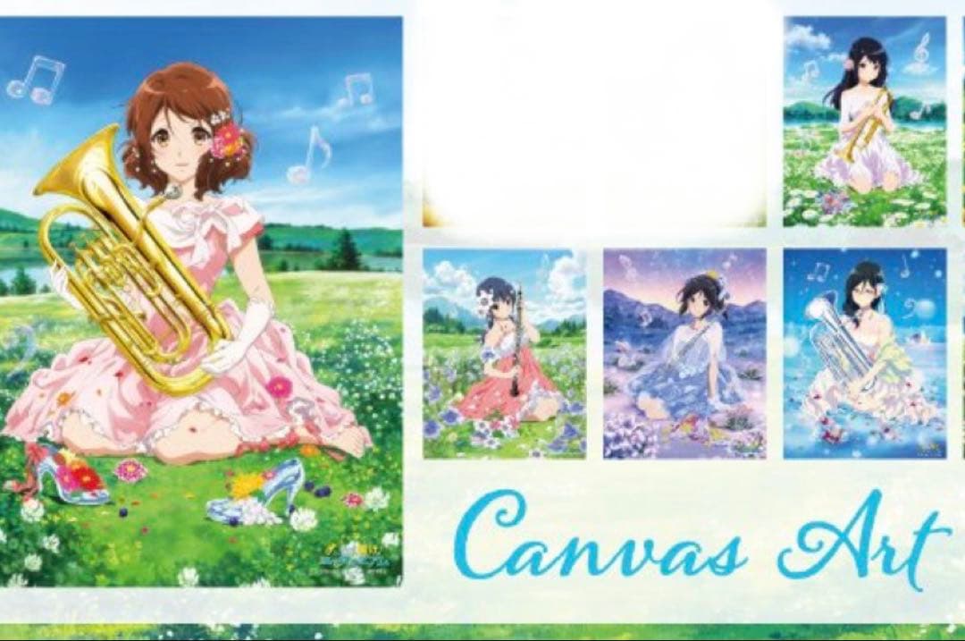 響けユーフォニアム キャンバスアート 5種 新品未開封 響け！ユーフォニアム キャンバスアート【麗奈】【在庫品】