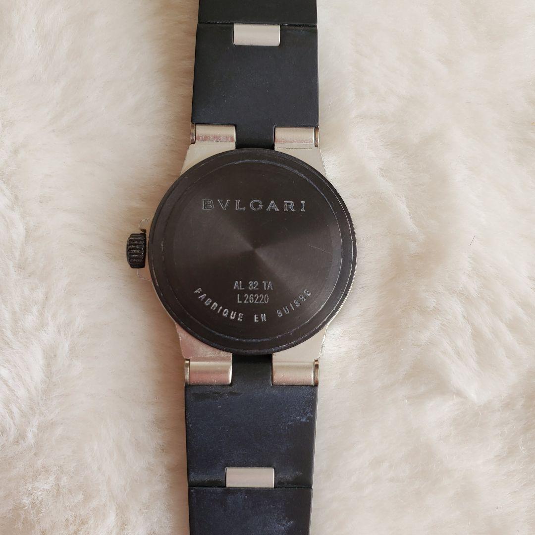 ゆ*！様 【中古】BVLGARI ブルガリアルミニウム 時計 ラバーベルトAL3