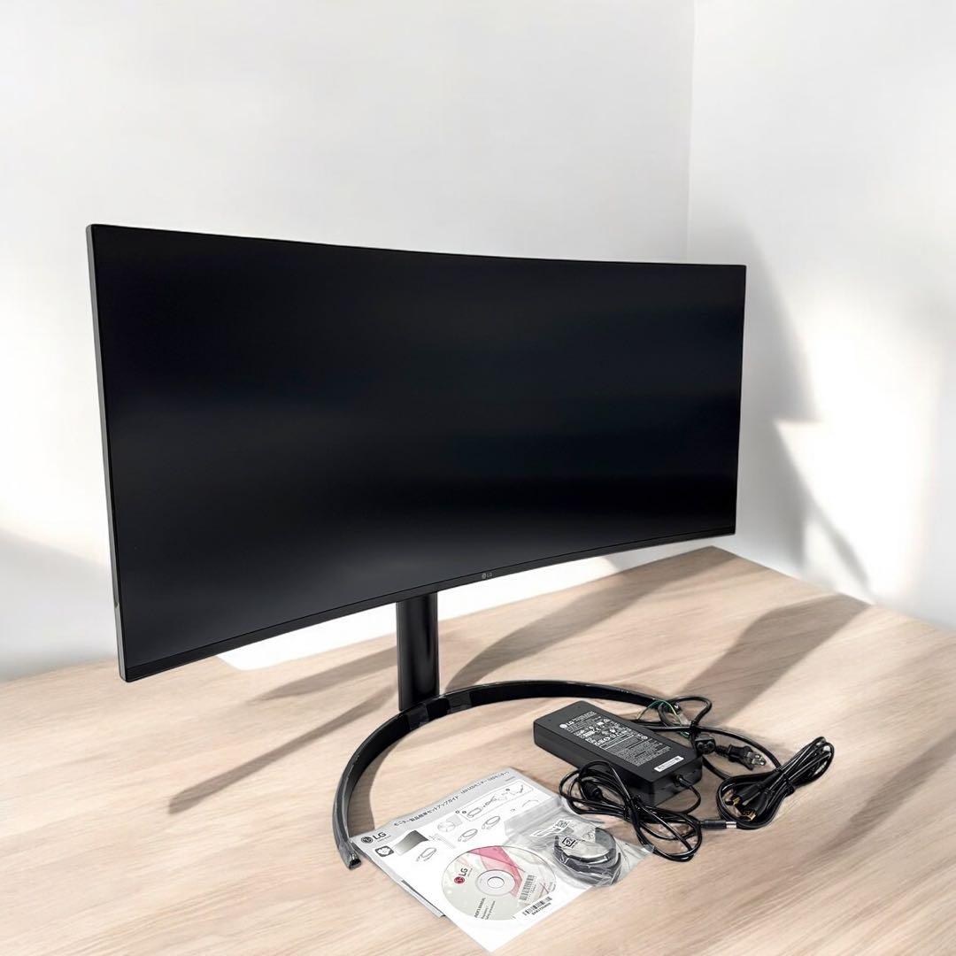 LG ディスプレイ モニター 34WP85C-B 34インチ 曲面ウルトラワイド