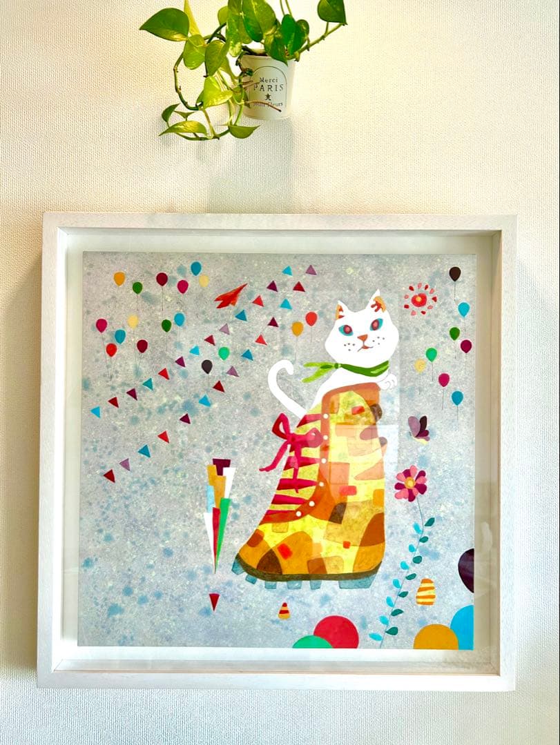 S14 能英樹（花房英樹）本物保証 能油絵日本伝統能絵画 見事な作品