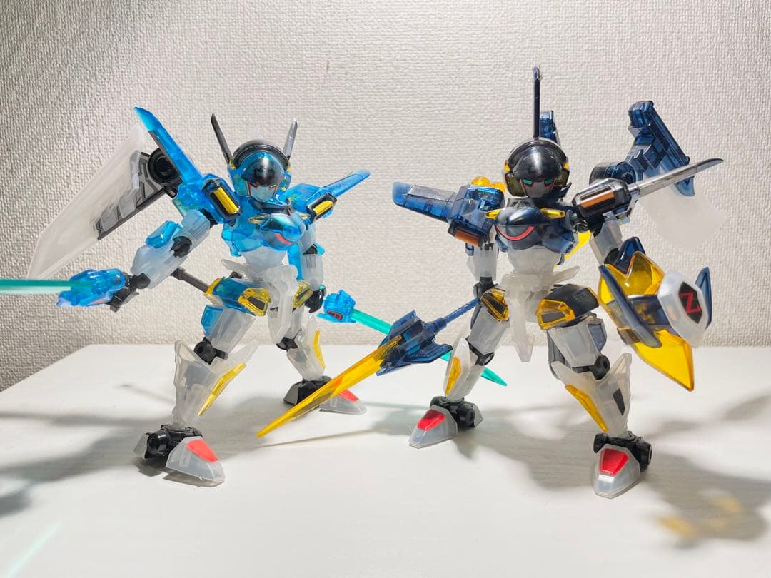 限定LBX】イカロス・フォース / イカロス・ゼロ リミテッドクリアVer