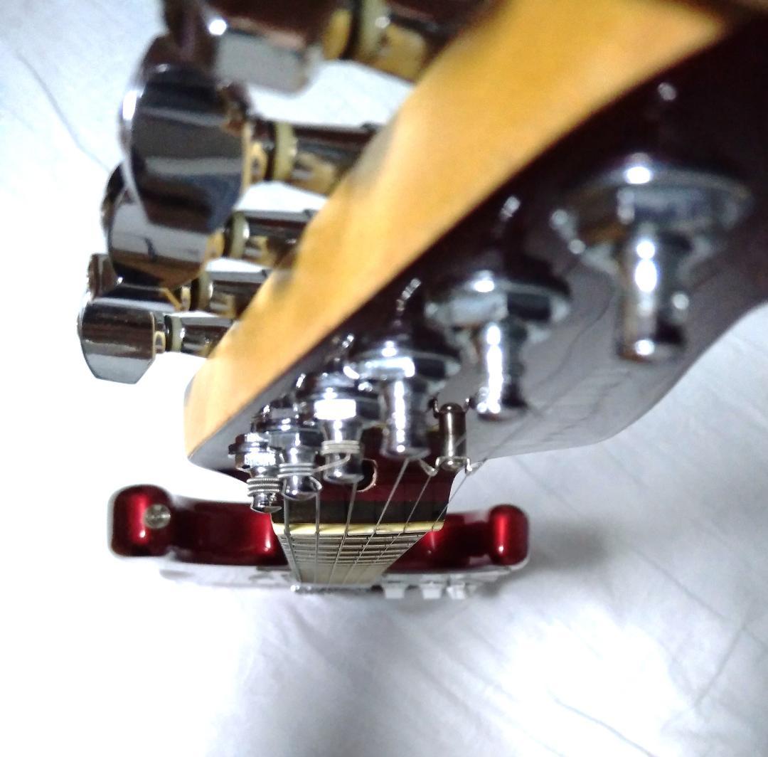 美品・疑似ハムPU化スイッチ搭載フォトジェニック製ストラト改・未使用