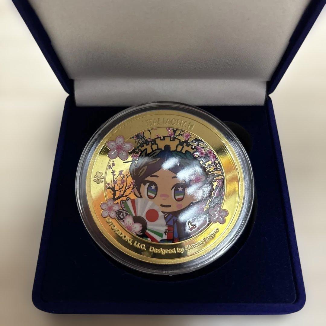 万博EXPO2025 イタリア館限定 イタリアちゃん記念コイン